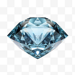 璀璨钻石元素立体免抠图案