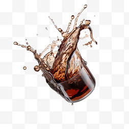 可乐饮料图片_可乐饮料元素立体免抠图案