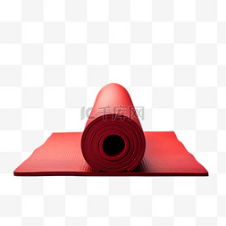 免抠健身素材图片_瑜伽垫健身元素立体免抠图案