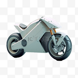 摩托车模型元素立体免抠图案