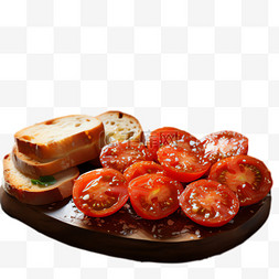 番茄蔬菜元素立体免抠图案
