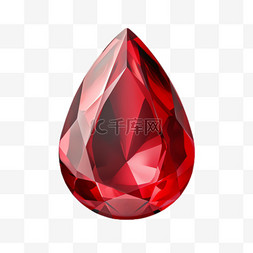 红钻水晶元素立体免抠图案