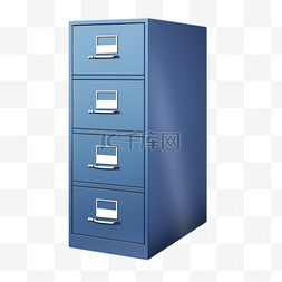 储物柜装饰图片_立体储物柜元素立体免抠图案
