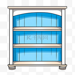 简易柜子元素立体免抠图案