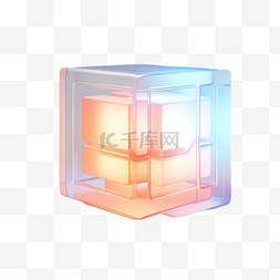 透明晶体图片_透明晶体元素立体免抠图案