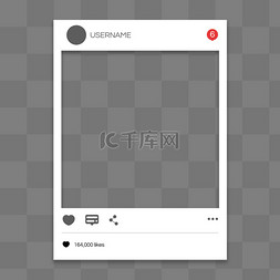 转发框图片_ins社交文本边框