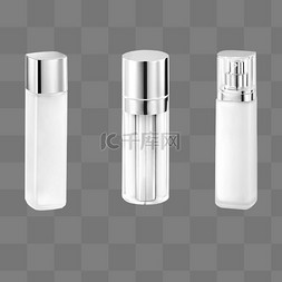 化妆水瓶图片_方形化妆品瓶子喷雾合集化妆水瓶