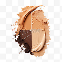 巧克力奶油图片_巧克力奶油元素立体免抠图案