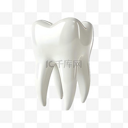 模型牙齿图片_牙齿模型元素立体免抠图案