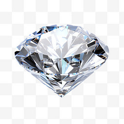 钻石不够图片_钻石水晶元素立体免抠图案