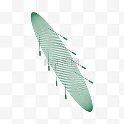 线性端午节粽叶划船设计图