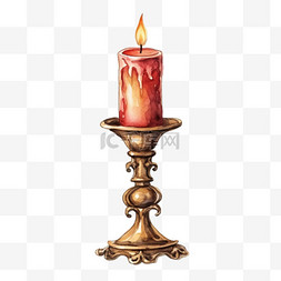 蜡烛火焰图片_蜡烛火焰元素立体免抠图案