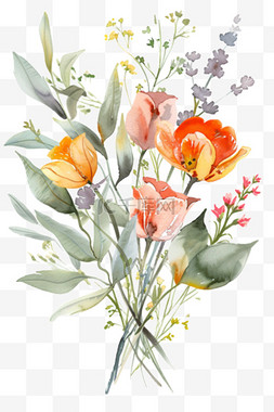 背景郁金香花朵图片_花朵盛开鲜花免抠元素