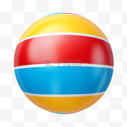 立体圆球彩色图片_彩色圆球元素立体免抠图案