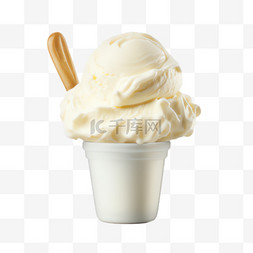 原味抹茶冰淇淋图片_原味冰淇淋元素立体免抠图案