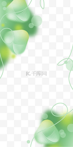 英文新年海报图片_端午节绿色粽子拼接底纹PNG素材
