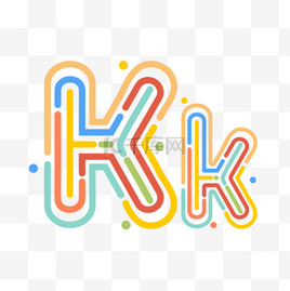 字母kk图片-字母kk素材-字母kk模板图片下载-千库网
