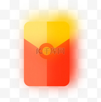弥散新年红包装饰免抠图片