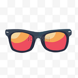 夏天炫酷太阳眼镜免抠元素