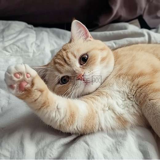 橘猫慵懒头像素材图片免费下载-千库网