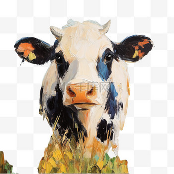 肉質画【牛】油彩画 肉質画【牛】油彩画 中国历代画牛名作_凤凰网