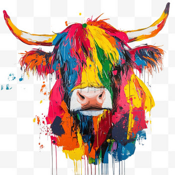 肉質画【牛】油彩画 肉質画【牛】油彩画 中国历代画牛名作_凤凰网