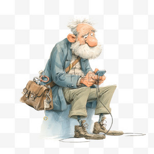 祖父笑话正在加载请稍候素材图片免费下载-千库网