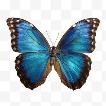 大蓝闪蝶图片-大蓝闪蝶图片素材免费下载-千库网