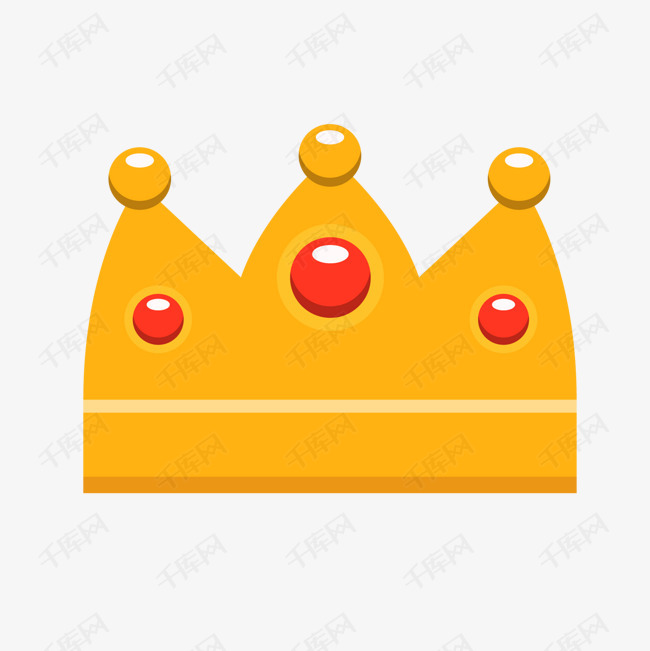 卡通王冠矢量图下载的素材免抠皇冠卡通王冠卡通插图创意卡通插图
