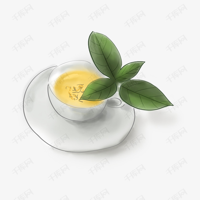 白露手绘古风功夫茶