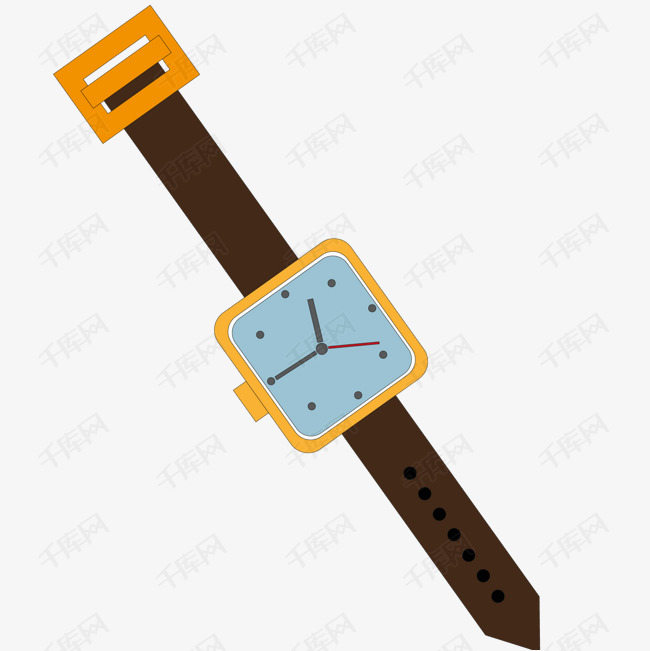 卡通手表矢量图下载