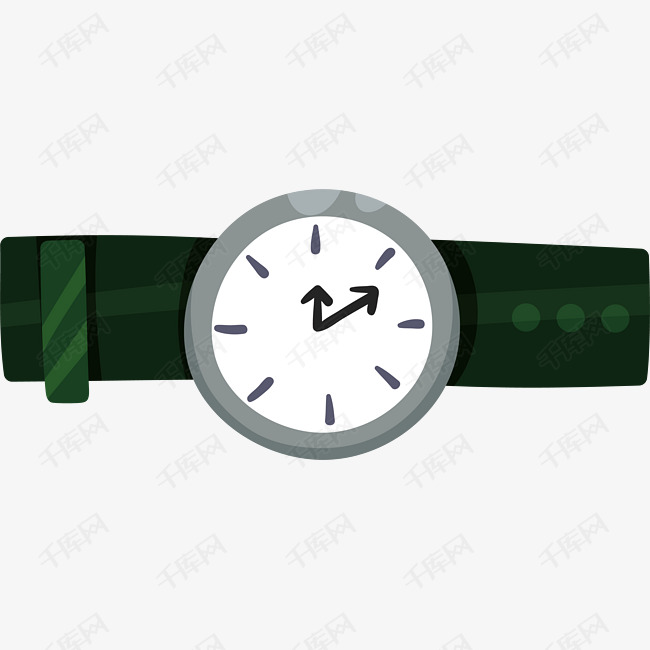 卡通手表矢量图下载