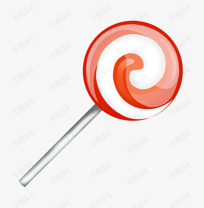 插画甜的食物小吃                                            糖块