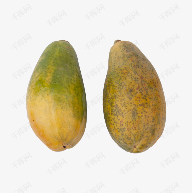 两个木瓜(png免抠)