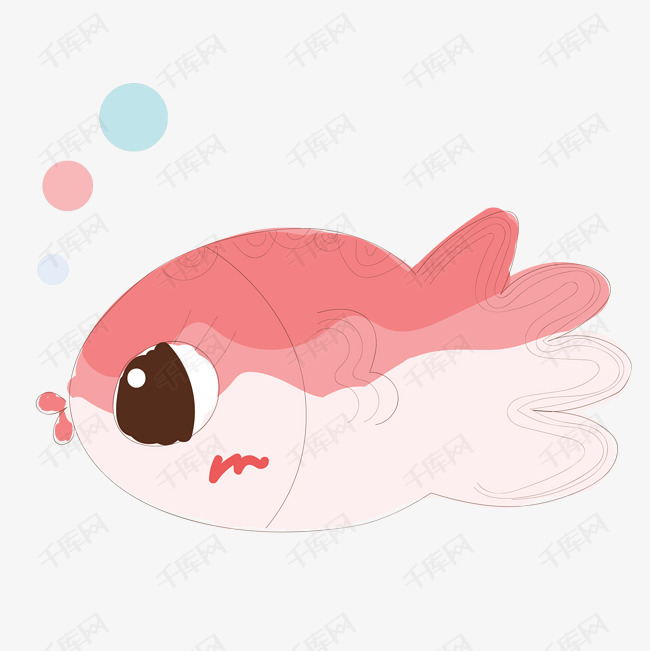 大眼鱼免扣图的素材免抠                                可爱卡通简