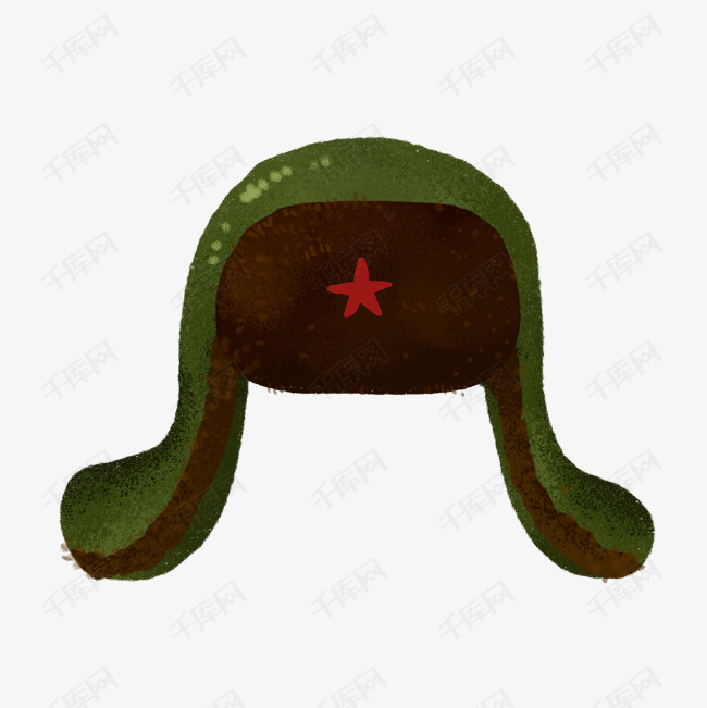 雷锋日卡通雷锋帽png免抠素材