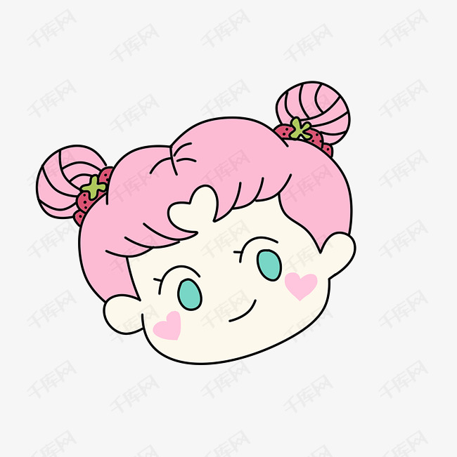 美颜小贴纸笑脸