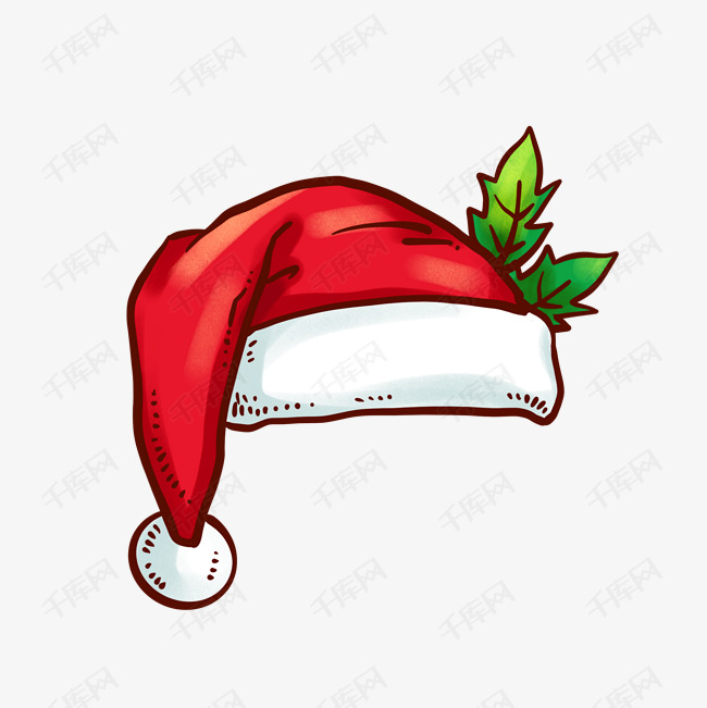 圣诞节红色圣诞帽