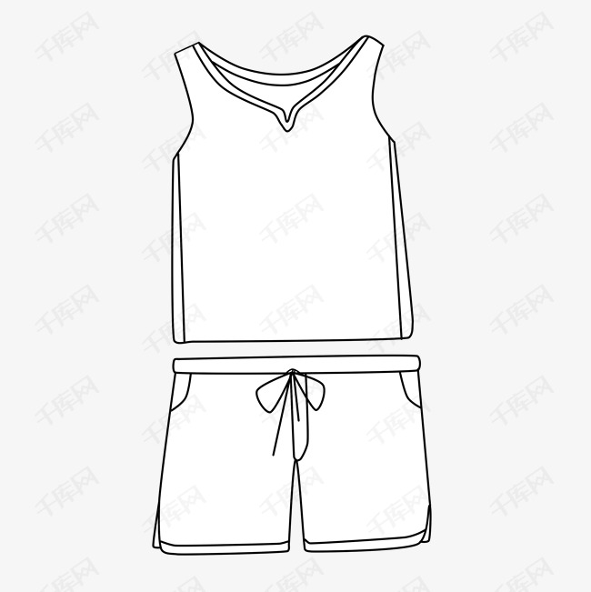 矢量图运动装套装