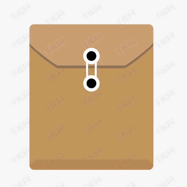 手绘卡通密封文件袋子