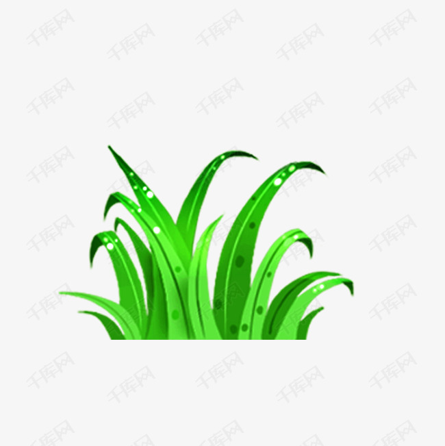 卡通小草png下载素材图片免费下载 高清图片pngpsd 千库网 图片编号