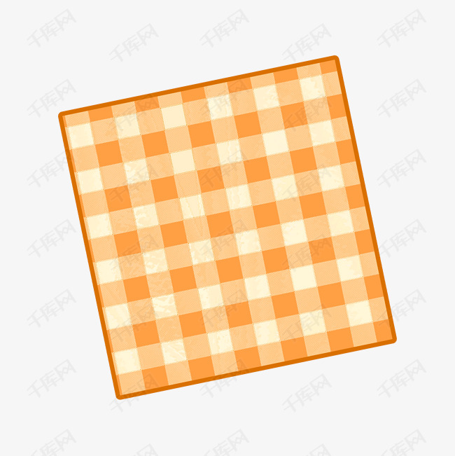 矢量时尚手绘餐布