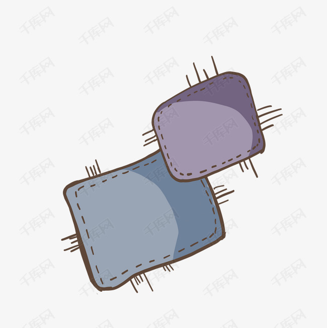 手绘补丁素材图片免费下载-千库网