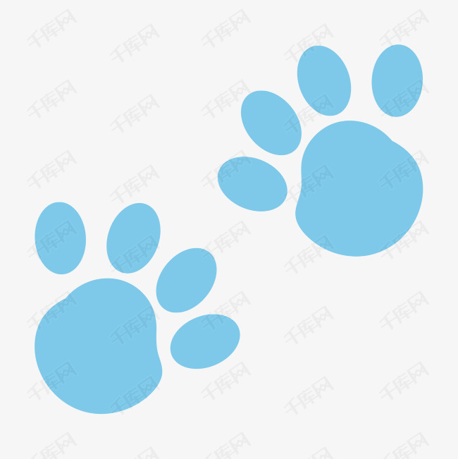 可爱卡通手绘蓝色猫爪印矢量图素材图片免费下载 高清图片pngpsd 千库网 图片编号 可爱卡通手绘蓝色猫爪印矢量图素材图片免费下载 高清图片pngpsd 千库网 图片编号
