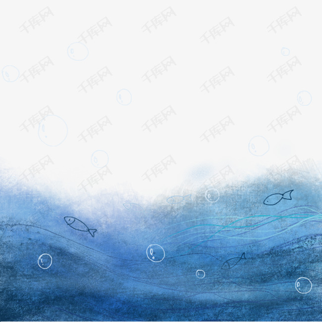 渐变海水海洋纹理