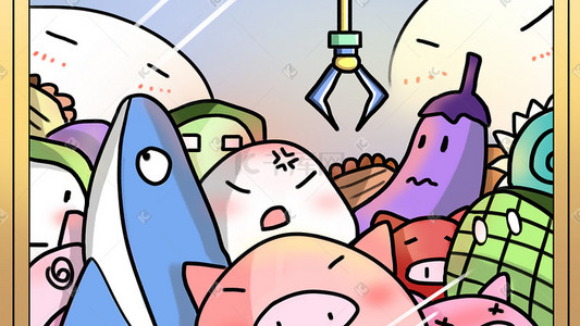 促销游戏抓娃娃机促销购物