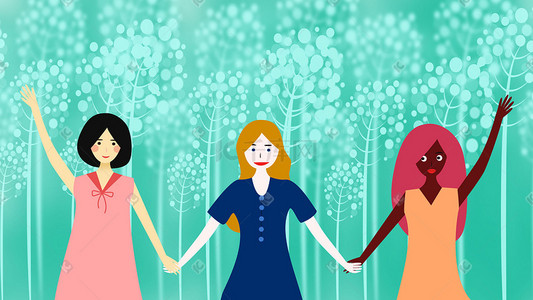 溺水手拉手救人插画-溺水手拉手救人配图-千库网