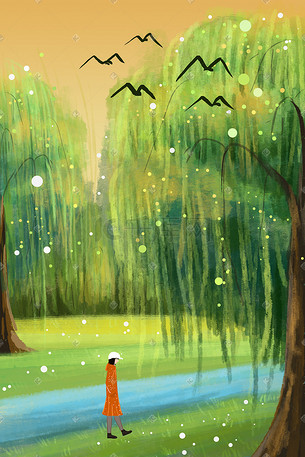 优雅插画-优雅配图-千库网