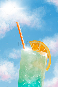 七月风景插画图片_夏天 夏日 夏 风景 唯美 治愈