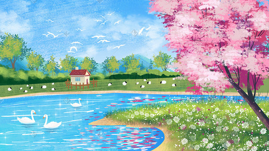 春天小场景
